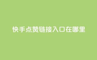 快手点赞链接入口在哪里,快手24小时购买平台 - 抖赞平台是真实的吗 - 老八秒赞网